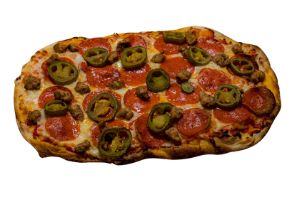 La Pinsa Mia - Pepperoni, Sausage & Jalapeño Pinsa