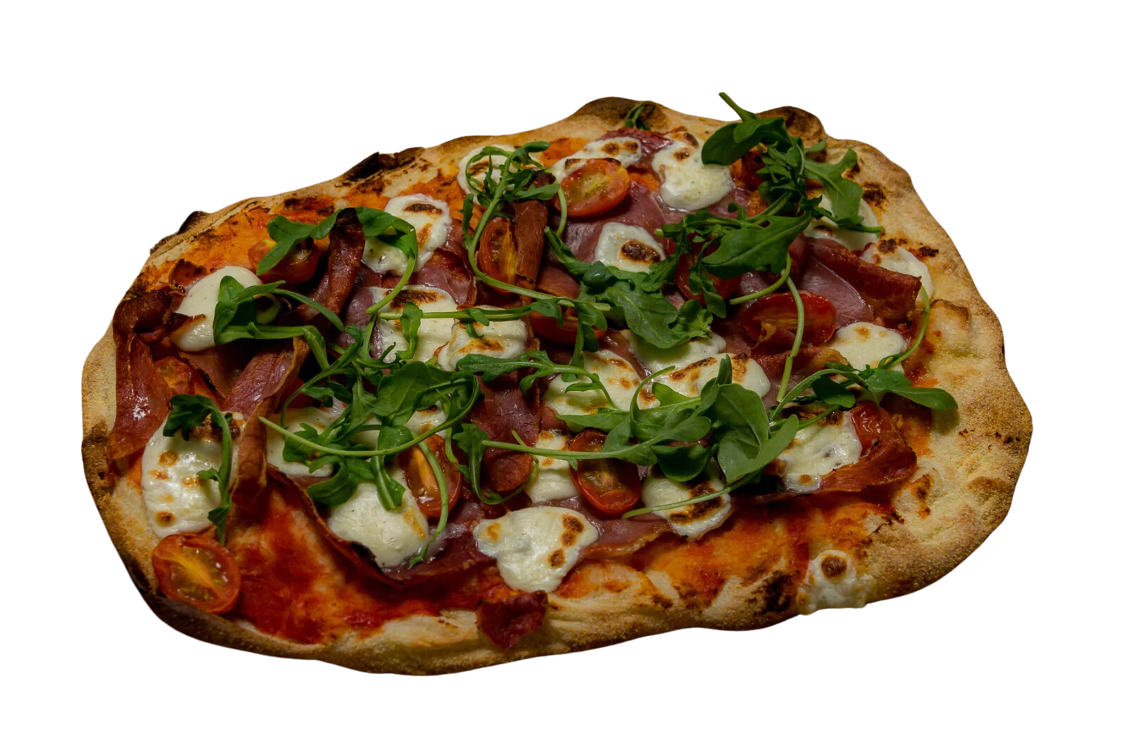 La Pinsa Mia - Prosciutto Pizza